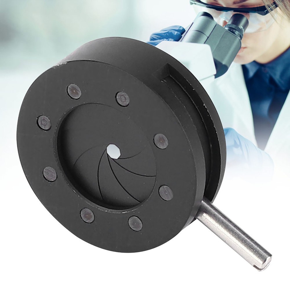 SK8 Microscope Iris Adapter Aperture Adjustable Lens Optical Diaphragm For Micro