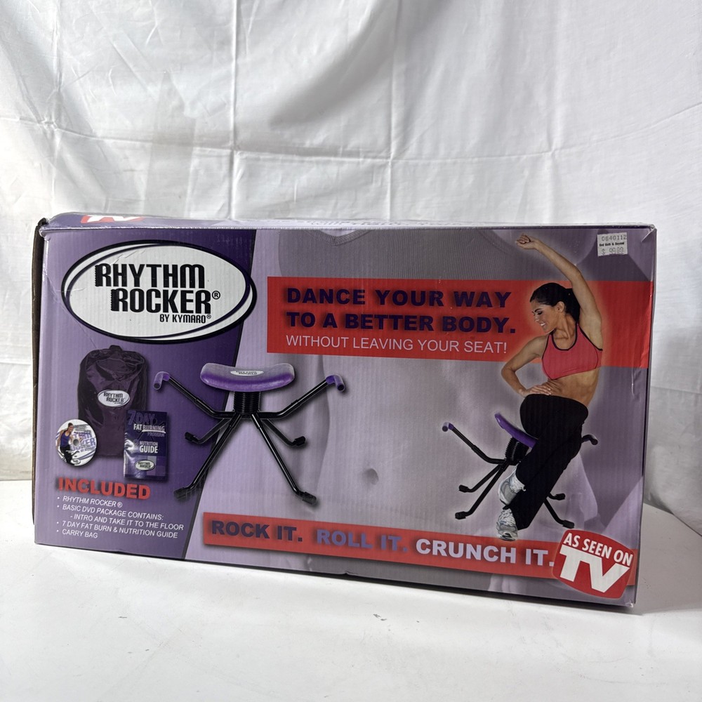 Rhythm Rocker Kymaro Ab Core Crunch Roller Workout