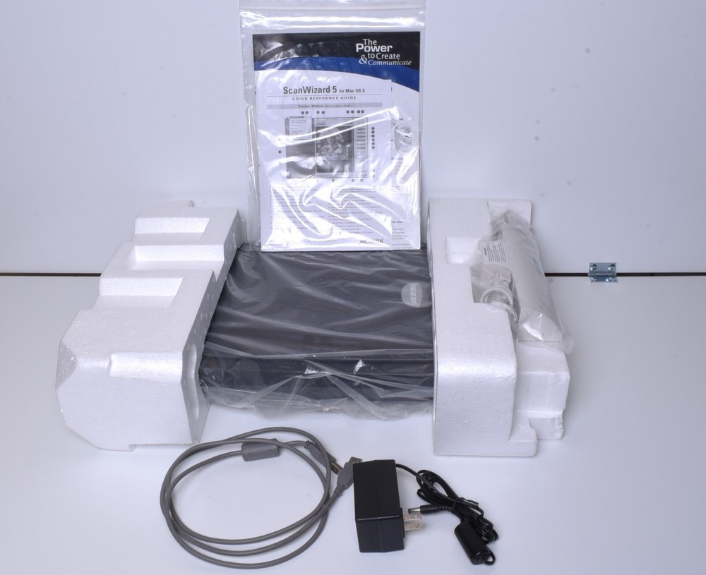 Microtek Scanmaker 6000 Flatbed With Original Manual