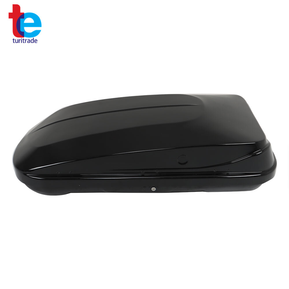 14 Cubic Feet Car Top Cargo Carrier Vehicle Roof Mount Luggage Storage Box 2 Key