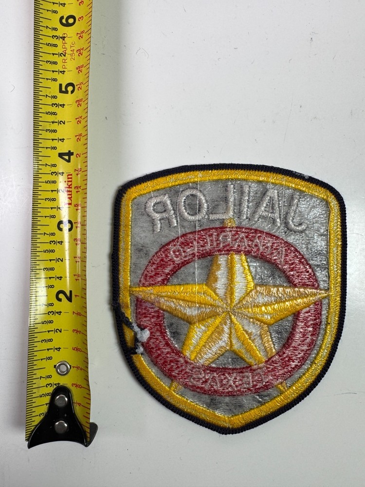 Amarillo Jailor Texas Tx Patch CC5