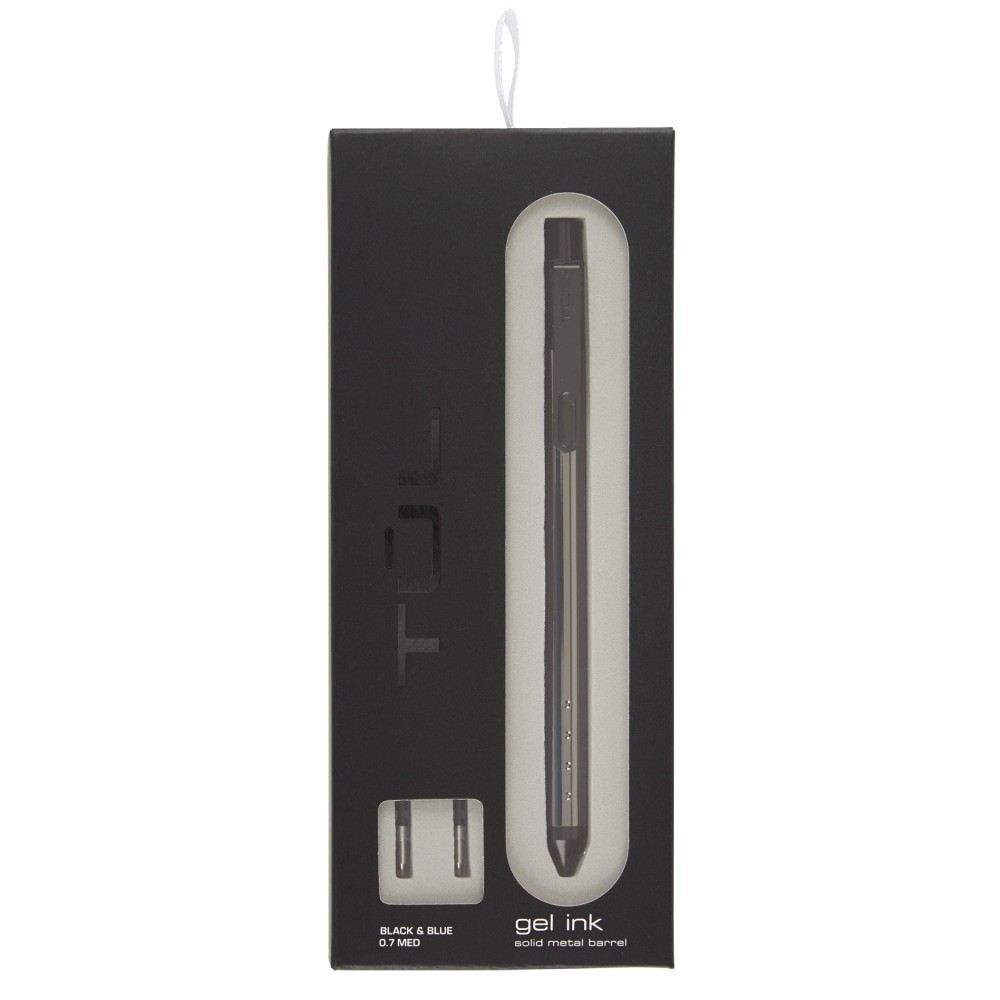 TUL Fine Writing Solid Metal Barrel Retractable Gel Pen