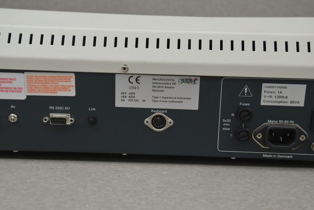 Interacoustics AZ26 Clinical Audiometer