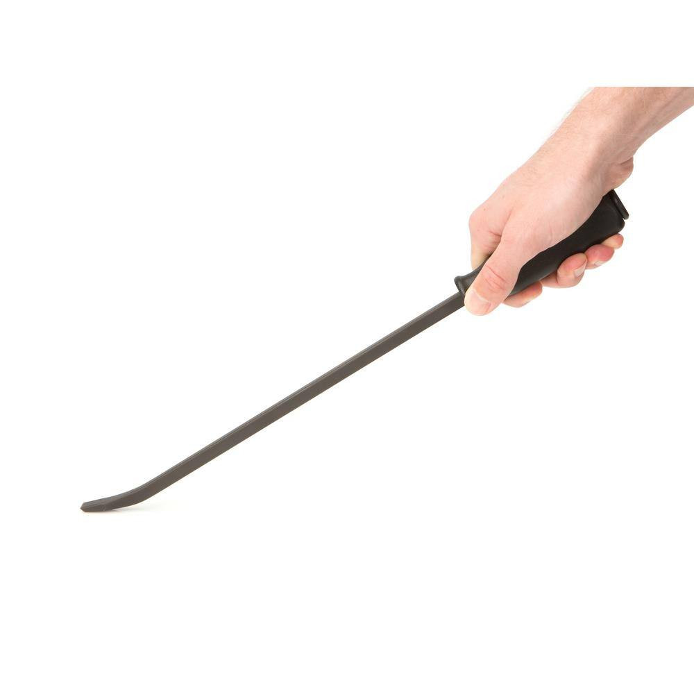 17 In. Angled End Handled Pry Bar with Striking Cap