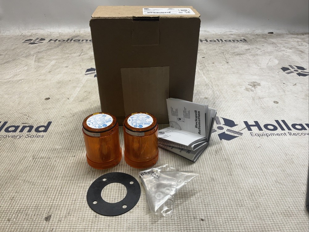 Allen Bradley TOWER STACK LIGHT ASSEMBLY, 855EP-G24Y5, Orange