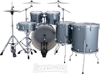 Ludwig Evolution 6-piece Complete Drum Set - Atlantic Sparkle