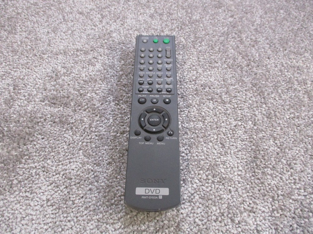 Sony DVD Player Remote RMT-D153A