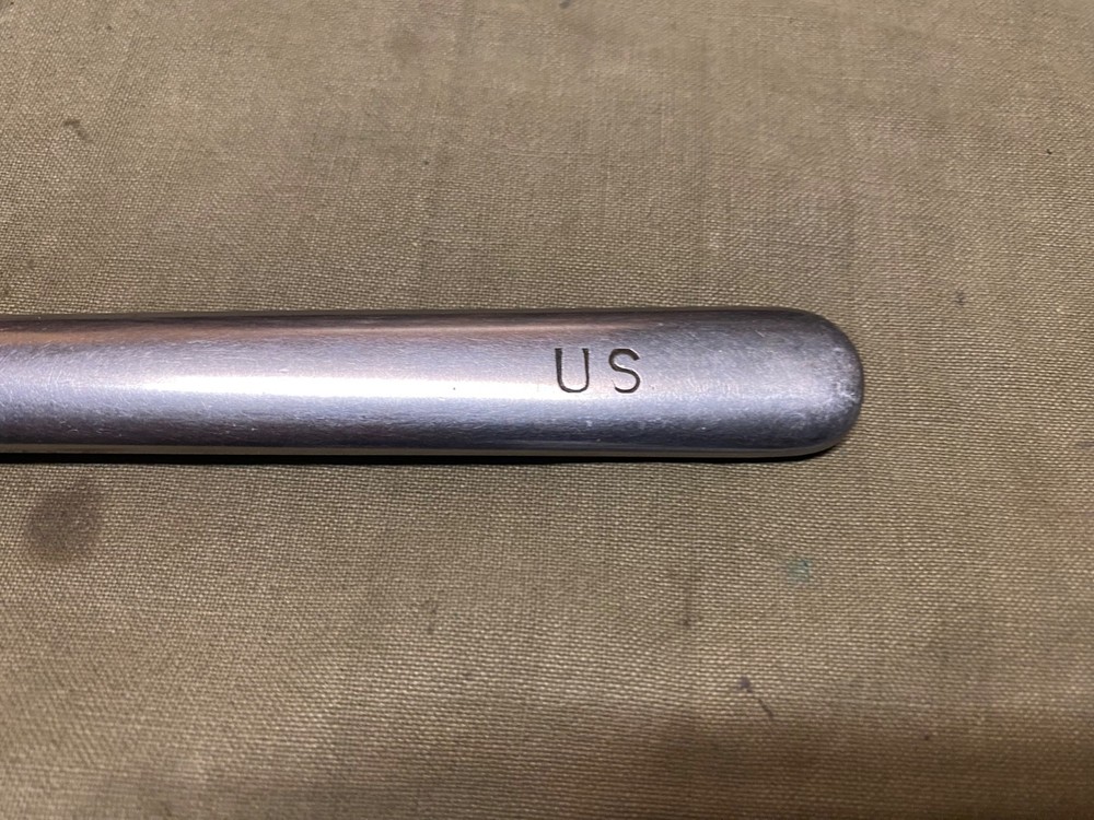 ORIGINAL WWII US ARMY "US" MESS KIT KNIFE UTENSIL