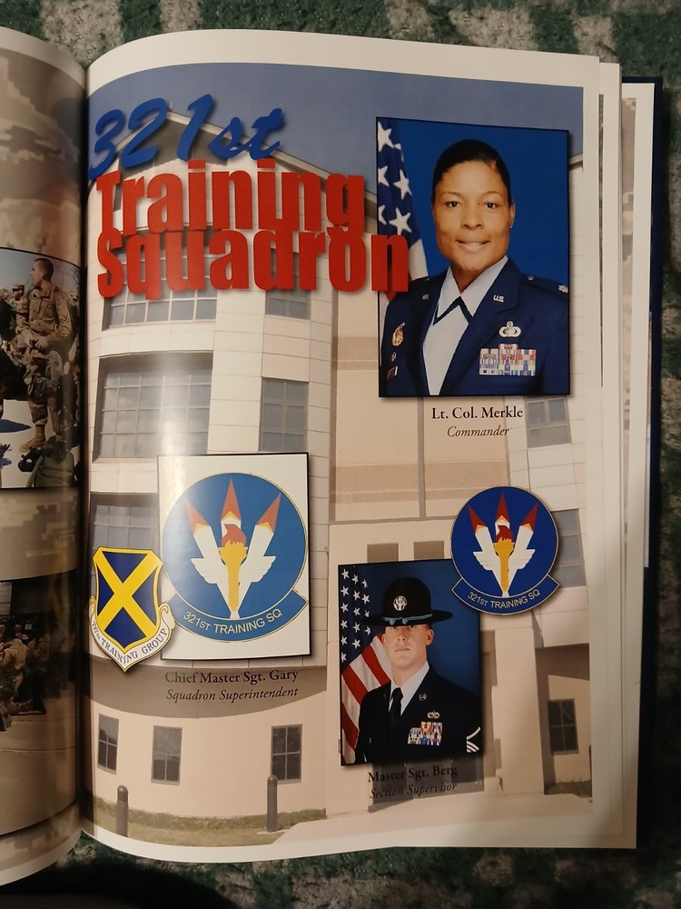 Lackland AFB Yearbook Basic Military Training 321st Training Squadron Flight 491
