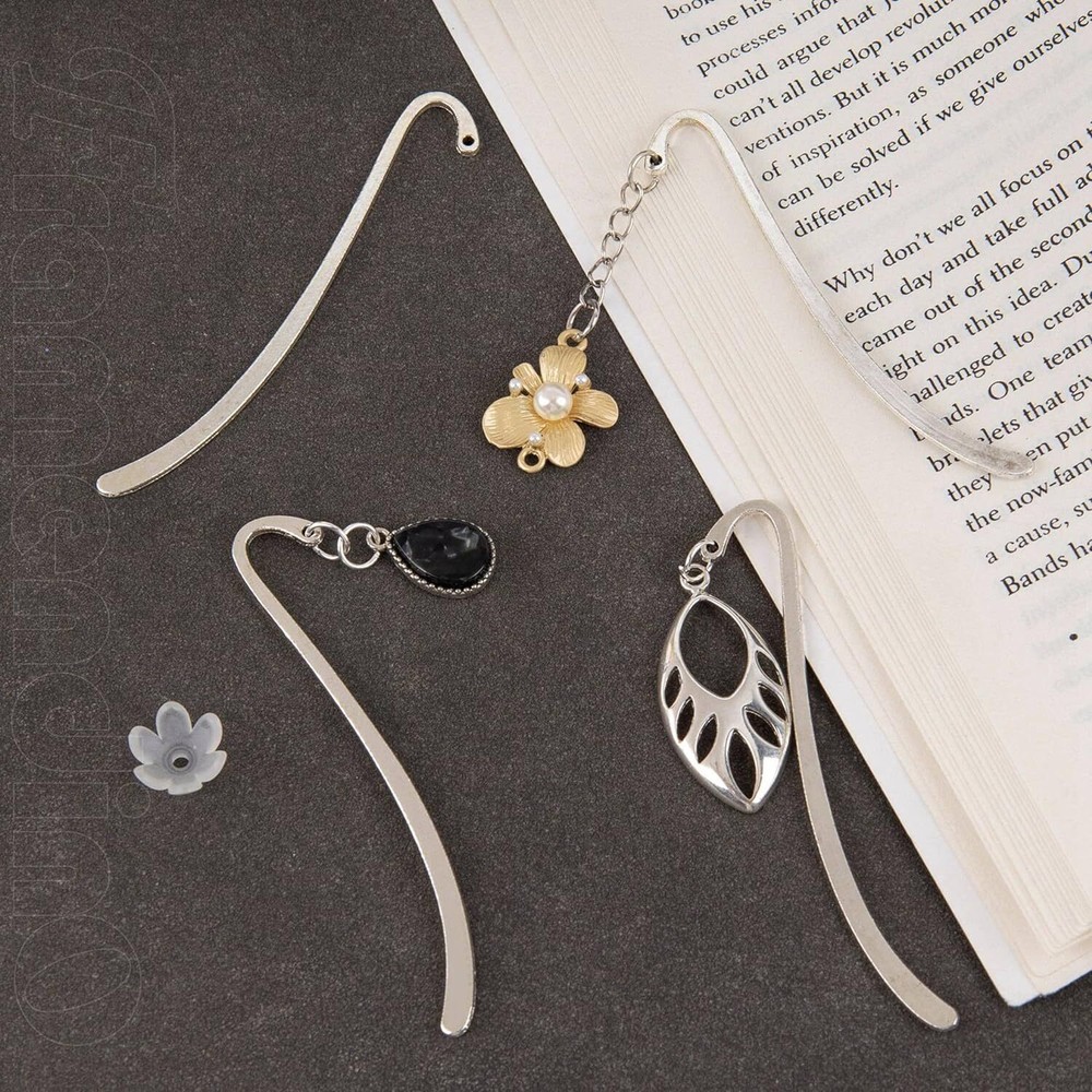 Framendino, 10 Pack Silver Bookmarks Vintage Alloy 10 Pack,