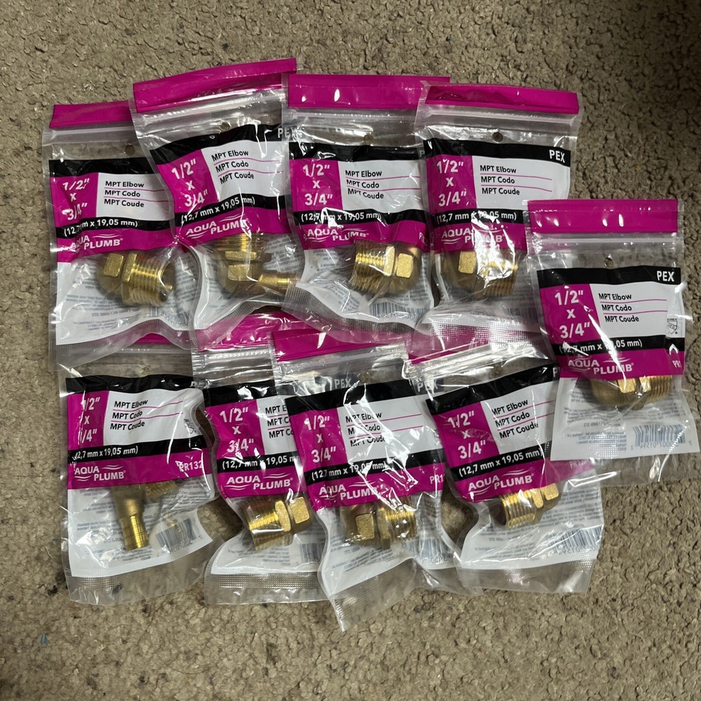 AQUA PLUMB 1/2'' X 3/4'' PEX (10PK)