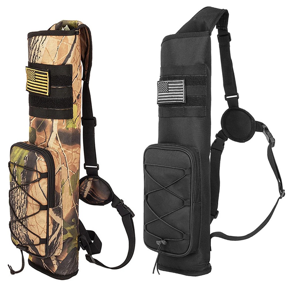 Bow Storage Bag Portable Bow Quiver Bottom Adjustable Strap Accessories