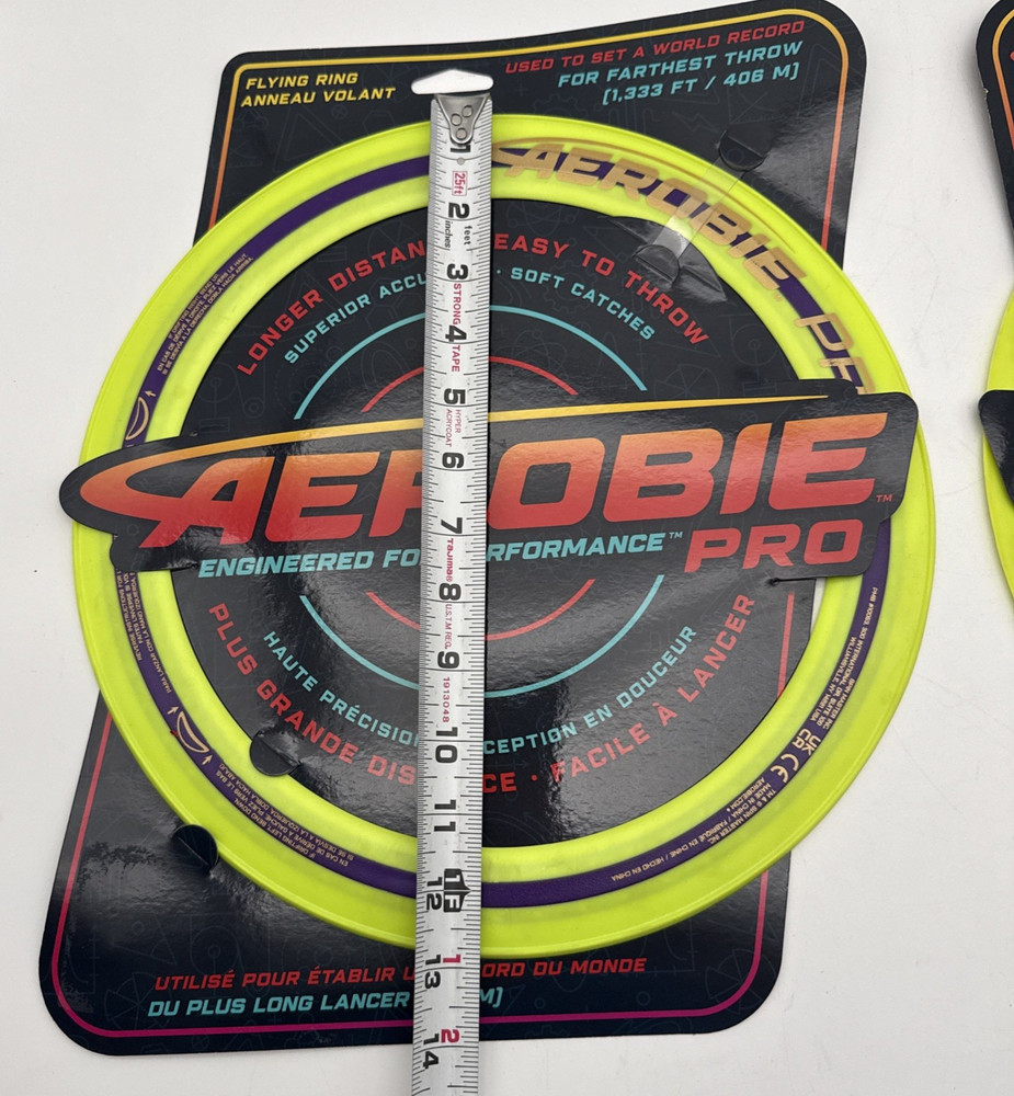 Aerobie Pro | Ring Outdoor Flying Disc by Spinmaster