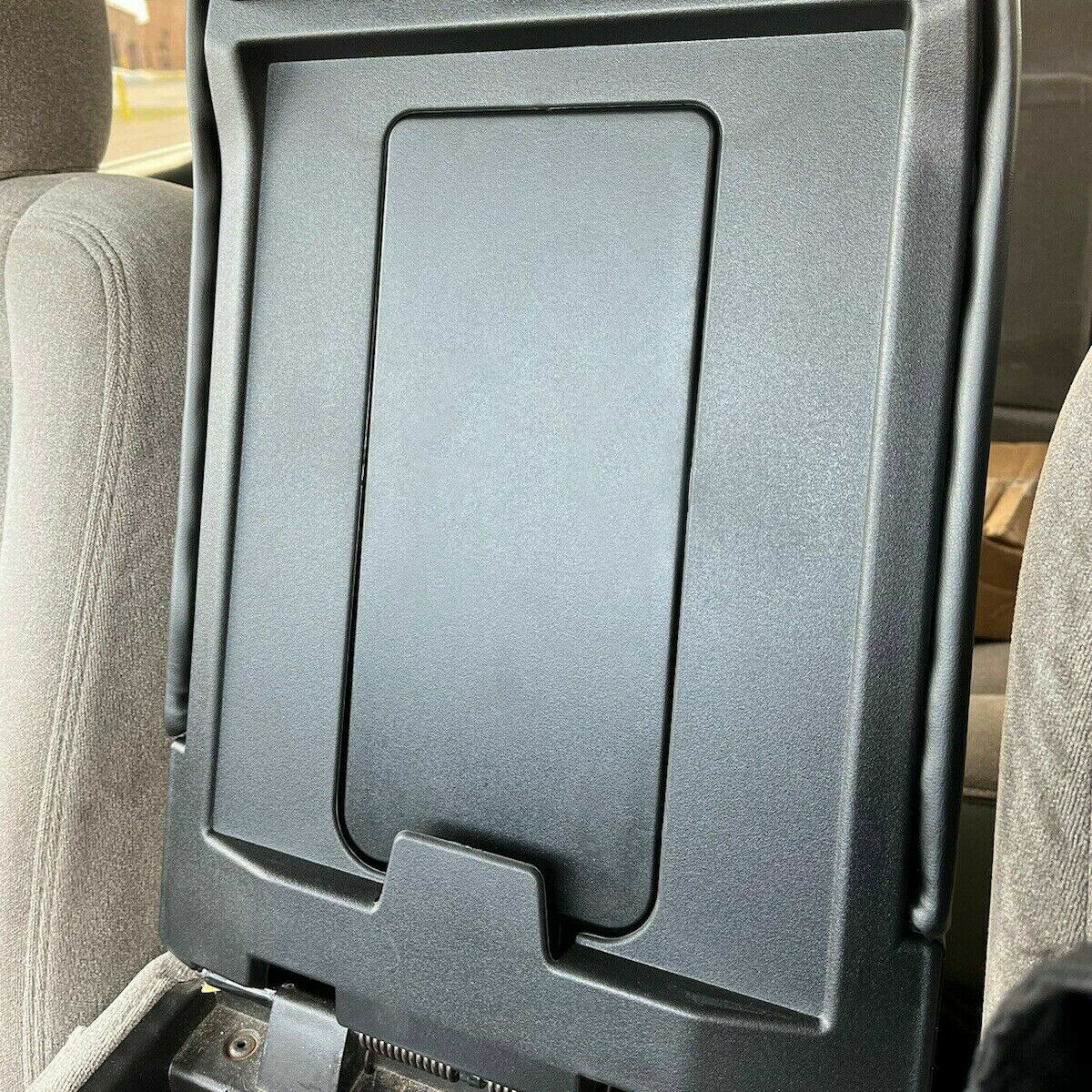 Center Console Lid Kit Arm Rest for 99-07 Chevy Silverado GMC Sierra Black