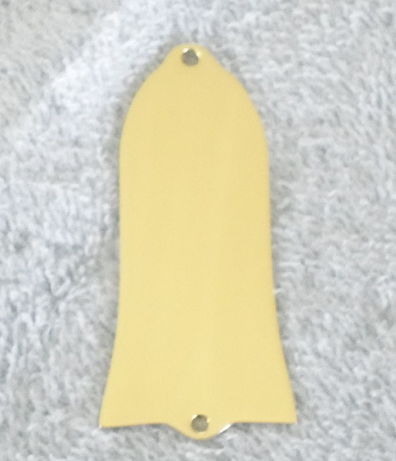 gibson truss rod cover - solid brass - custom made