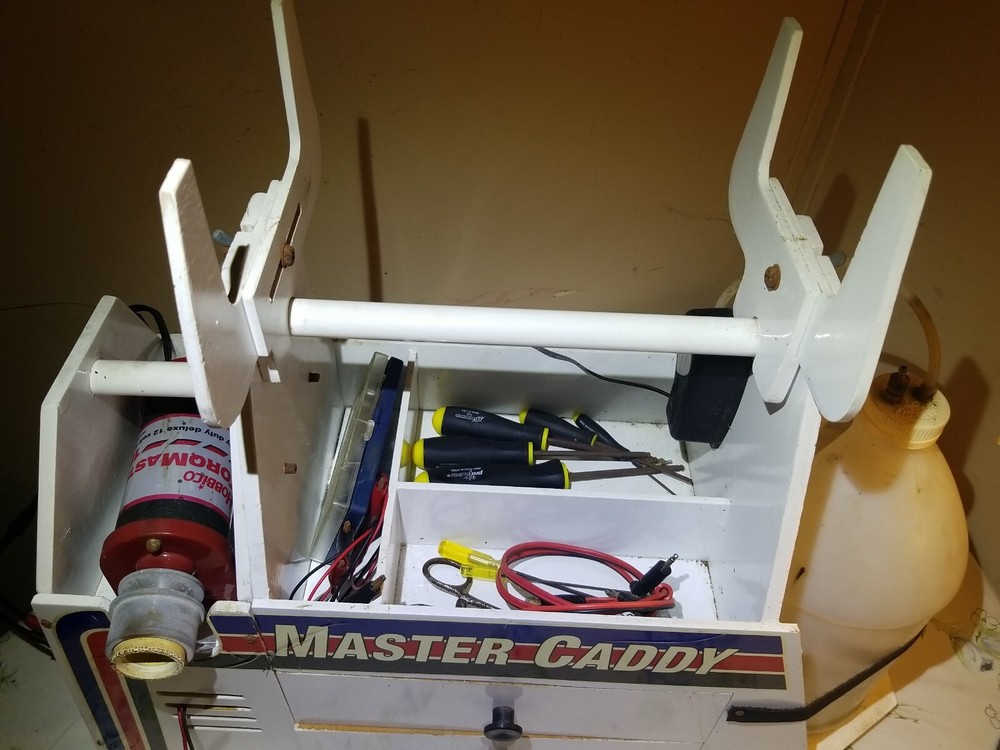 Hobbico RC Plane Deluxe Power Panel 2 Master Caddy RC Workstation +ass.does Work