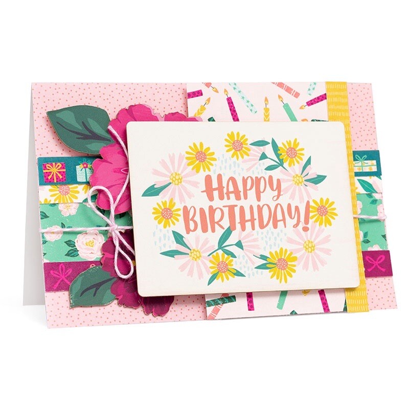 Pink Paislee - And Many More Collection - 6” x 8” Paper Pad with Foil Accents