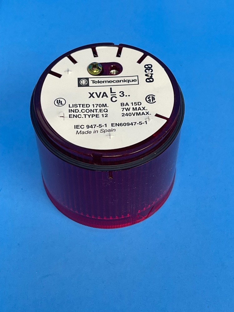NEW Telemecanique XVA-C341 Red Steady Stack Light Lens