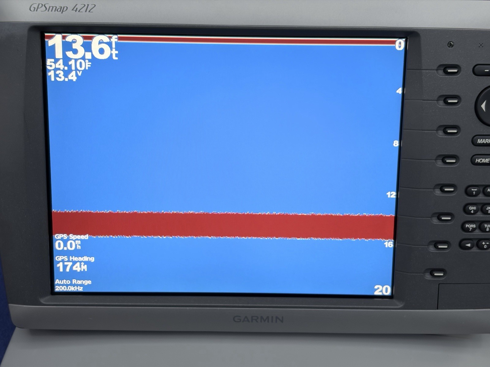 Garmin GPSmap 4212 GPS Chartplotter Multifunction Display W/ Cover- VERY CLEAN!