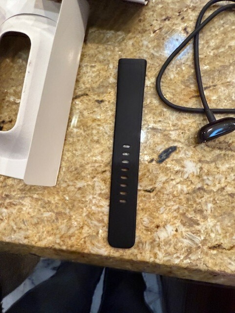 Fitbit Charge 5 Activity Tracker Black BAND CHARGER EMPTY BOX