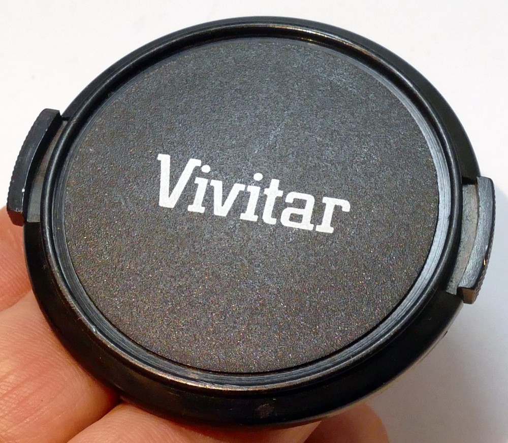 Vivitar 55mm Lens Front Cap snap on type plastic