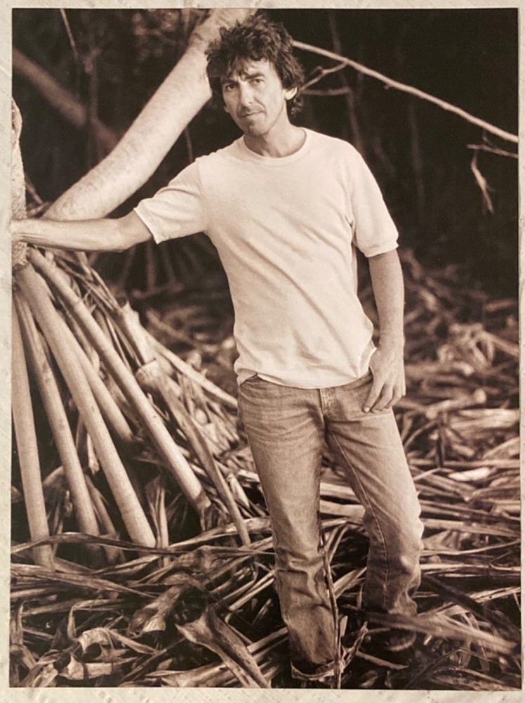 George Harrison 2002 Two-Sided Promo Poster Beatles