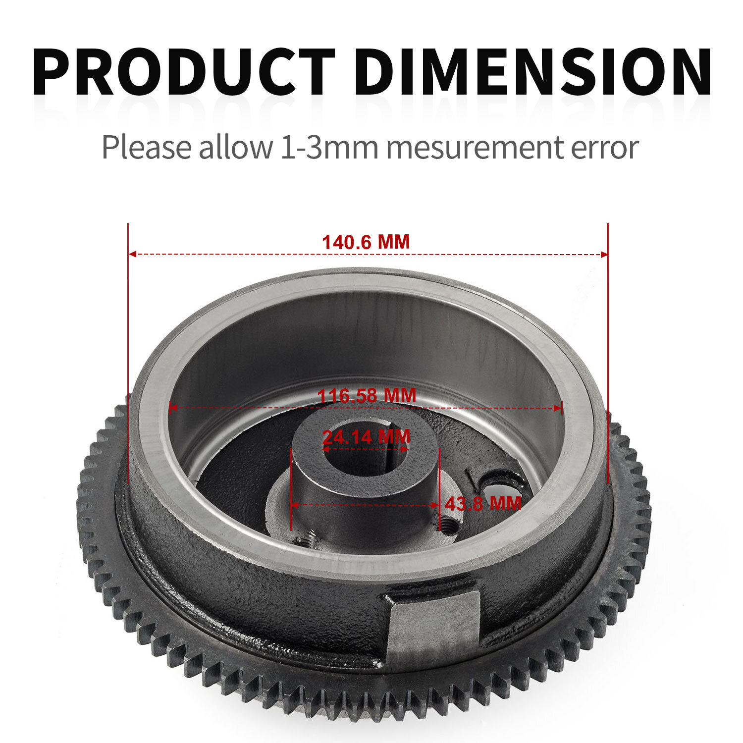 Flywheel FF97 Fits Polaris Big Boss Magnum Scrambler Sportsman 400 500 3085558