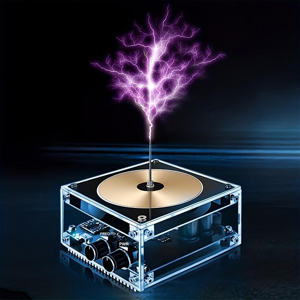 Touchable Tesla Coil Speaker with High-Res Stereo Sound