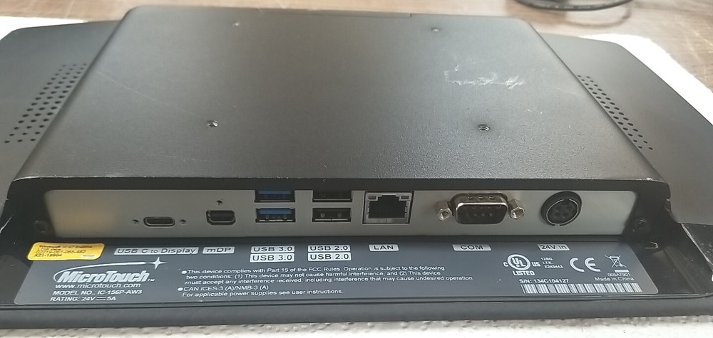 MicroTouch Solutions Touch Panel PC IC-156P-AW3