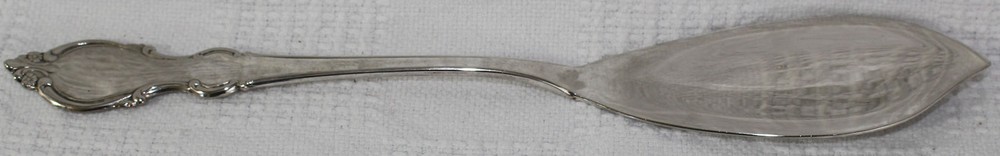 Leonard Silverplated Fish Server Italy