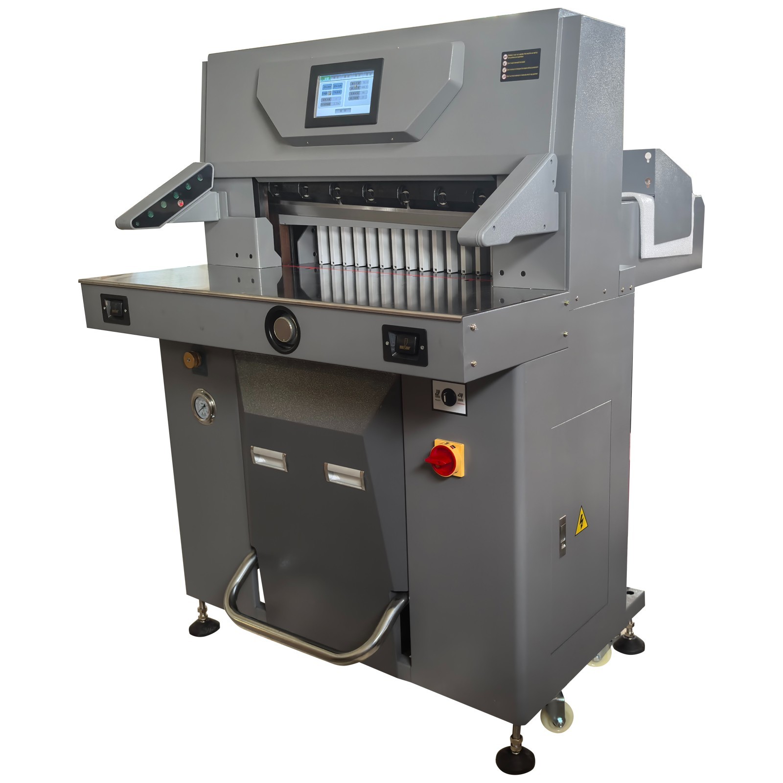 220V 26.38 in Programmable Electric Hydraulic Paper Cutter 3.94 in Thickness
