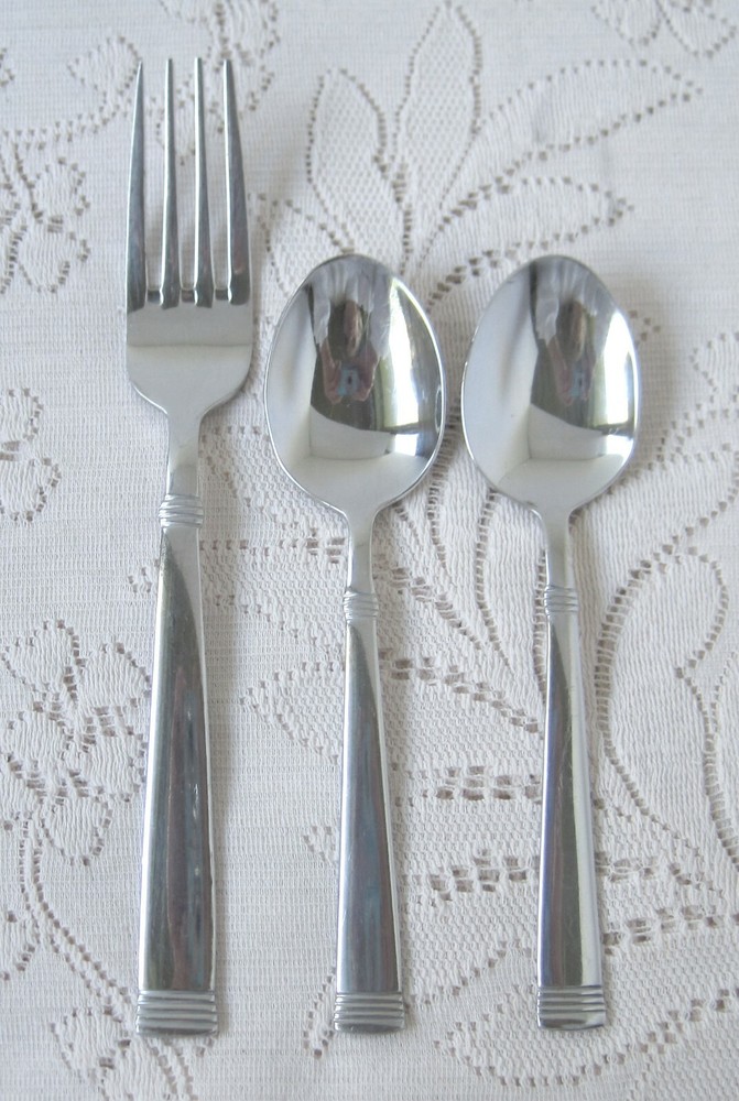 WALLACE Stainless Flatware Lot NAPOLI