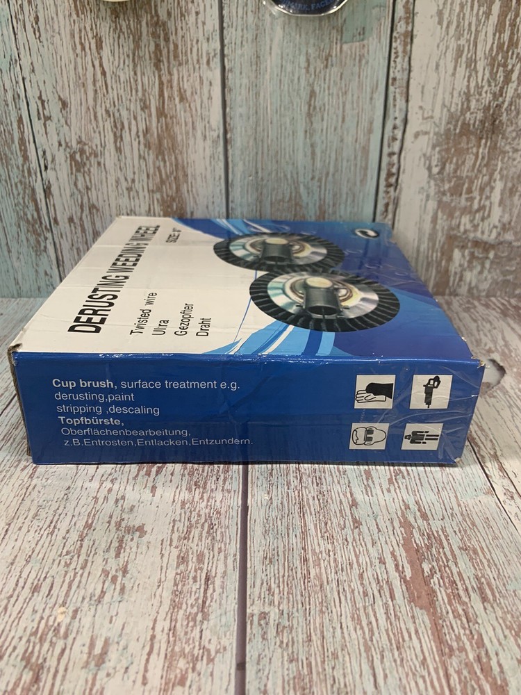 8 Inch Derusting Weeding Wheel Twisted Wire