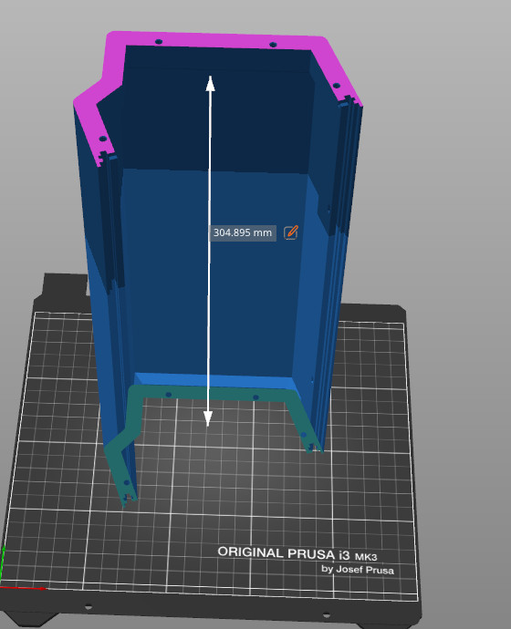Moog style 60hp skiff Desktop Eurorack module modular synth case with rails