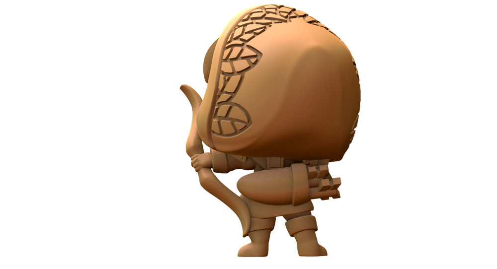 Capsule Chibi - Archer Bandit (Standing)
