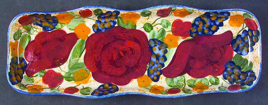 Certified International Chantilly 13" Rectangular Tray 6263443