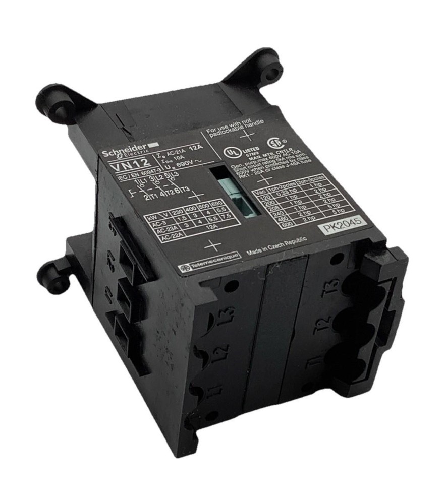 Schneider VBDN12 Tesys Switch Disconnector On/Off