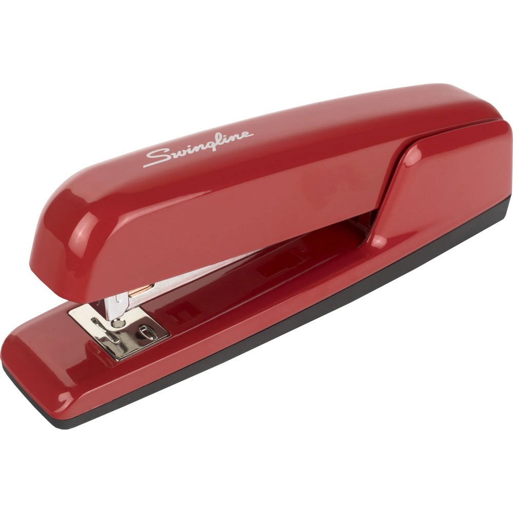 Full Size Desktop Stapler for 30 Sheets Rio Red Office Stapler
