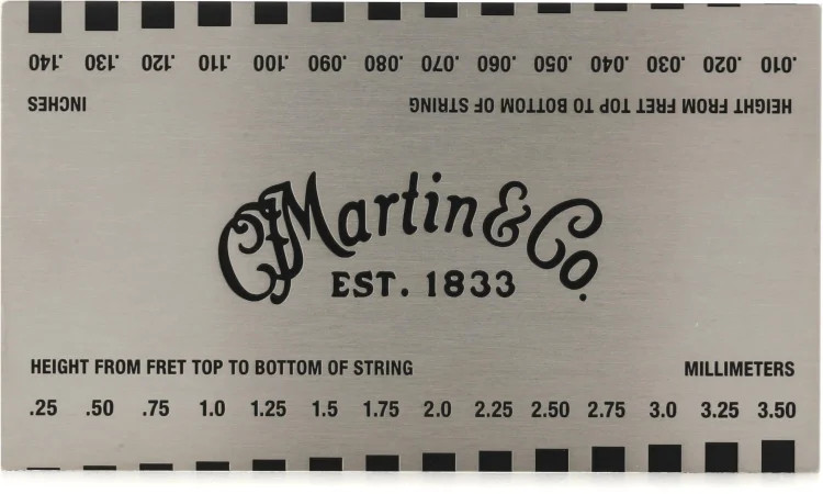 Martin String Action Gauge