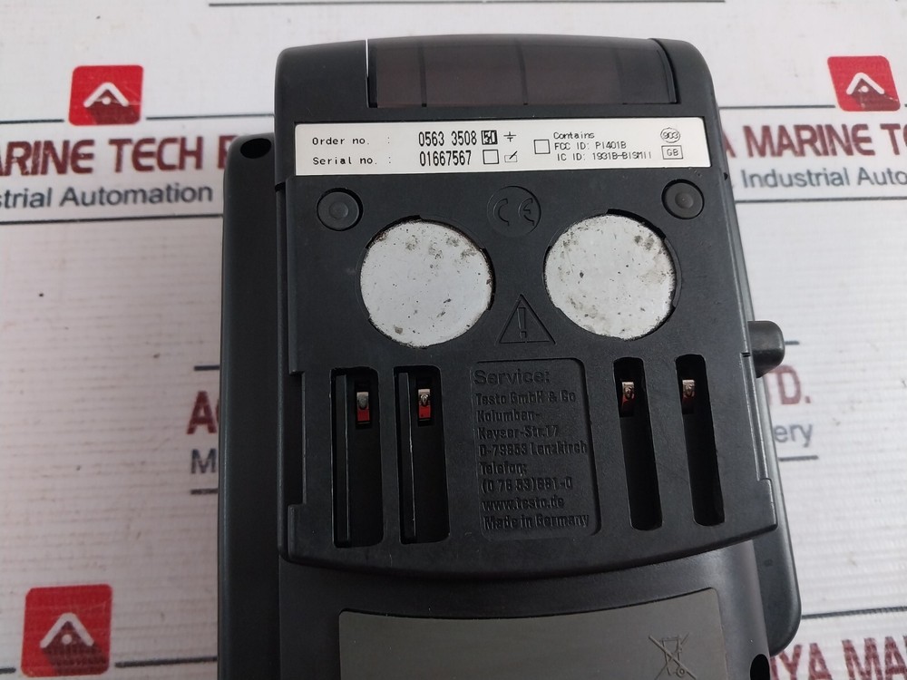 TESTO 350-MARITIME Combustion Flue Gas Analyzer Control Unit
