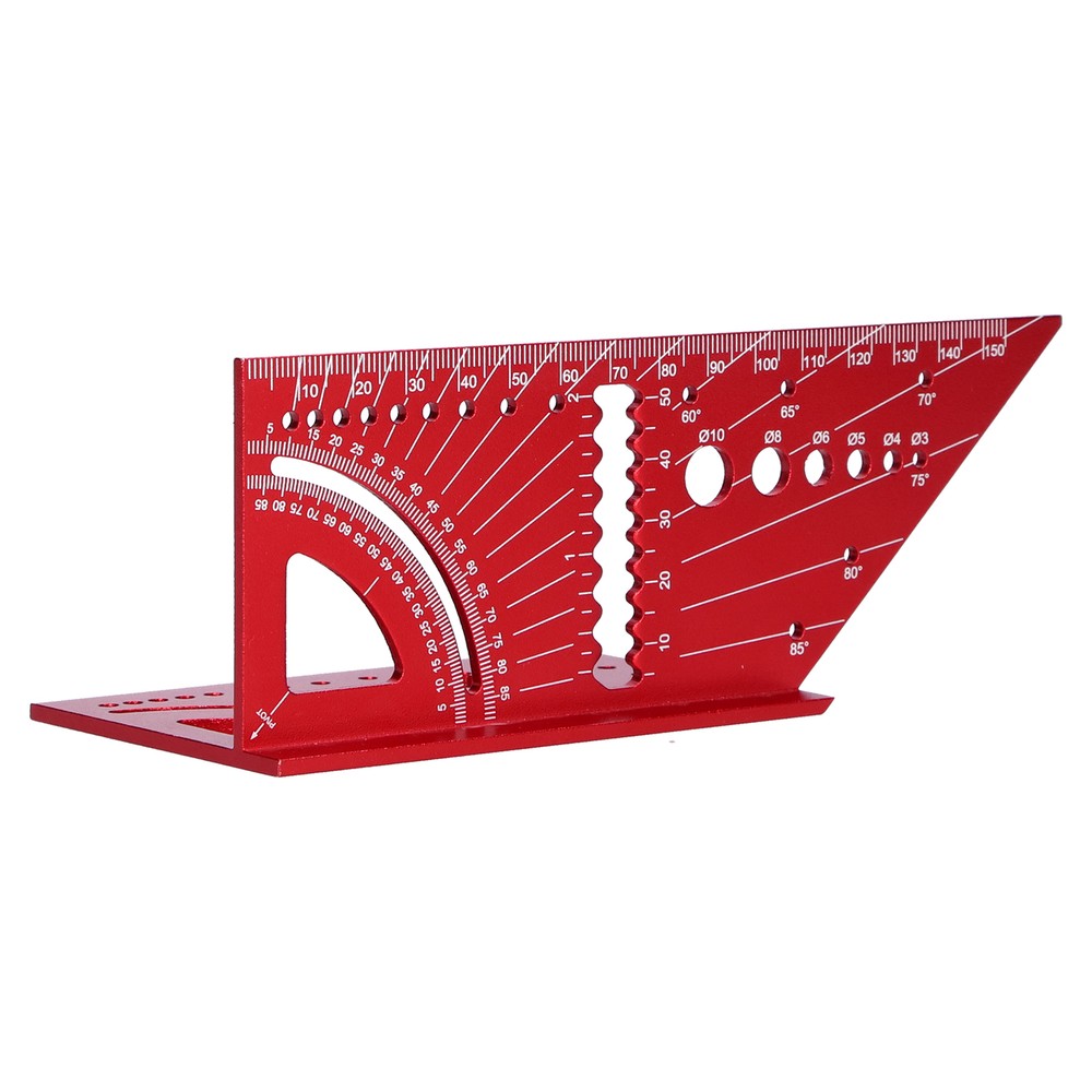 3D Mitre Angle Measuring Tool Square Size Measure Ruler Multifunctional