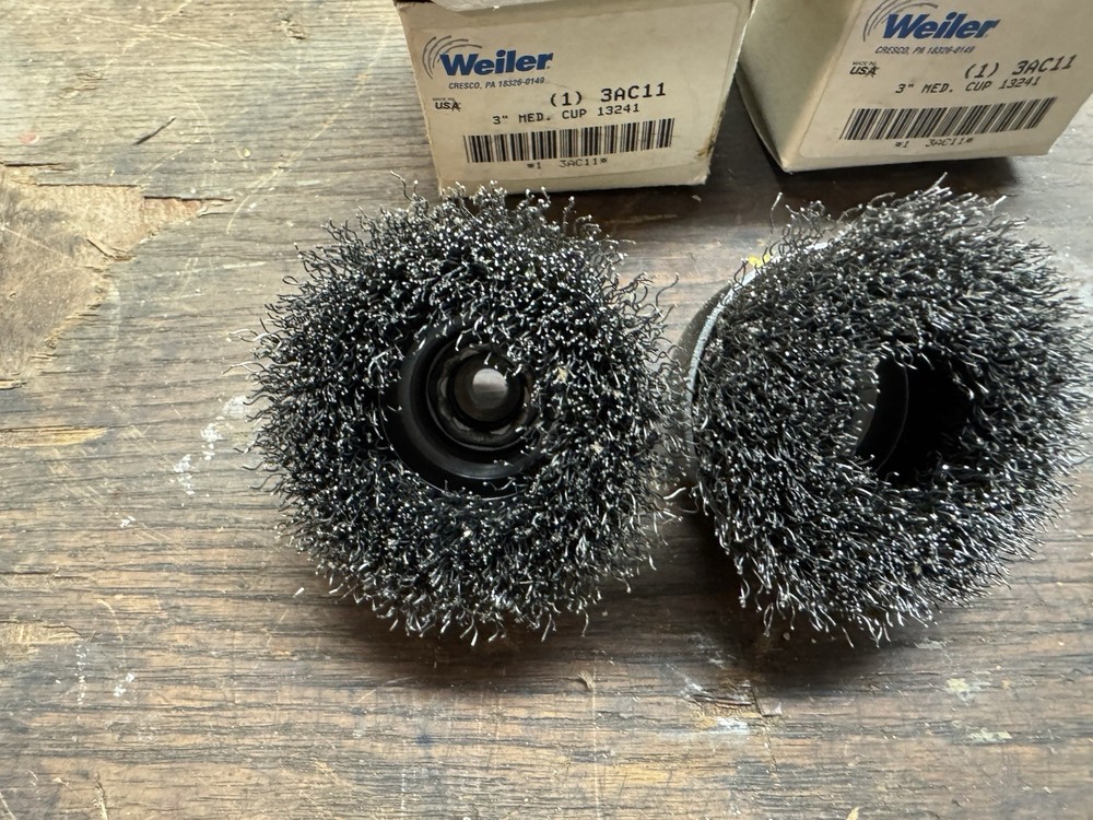 3 Wire Wheel Brushes Attachments