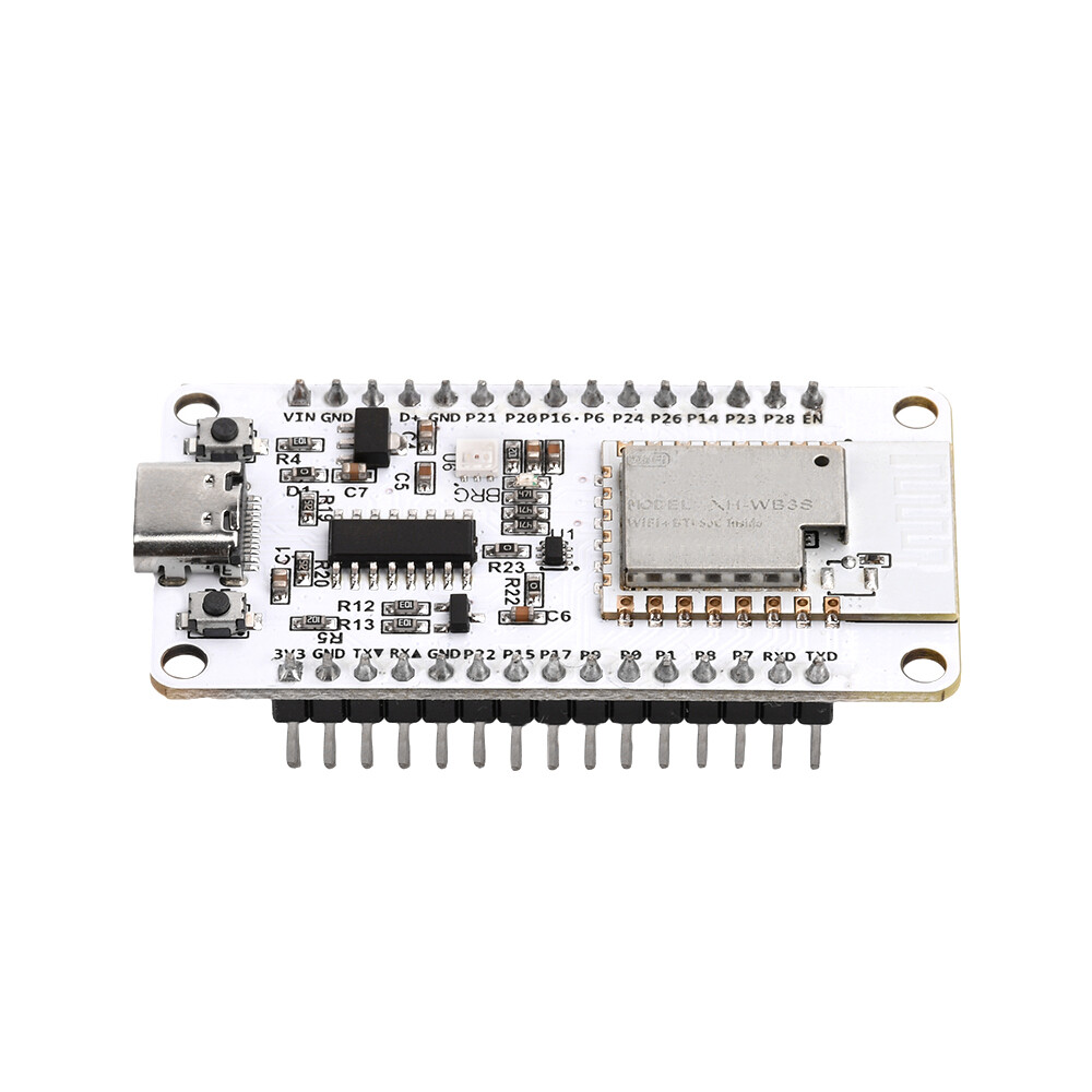 NiceMCU-WB3S WiFi Bluetooth Development Board CH340 Module Low-power 32-bit CPU