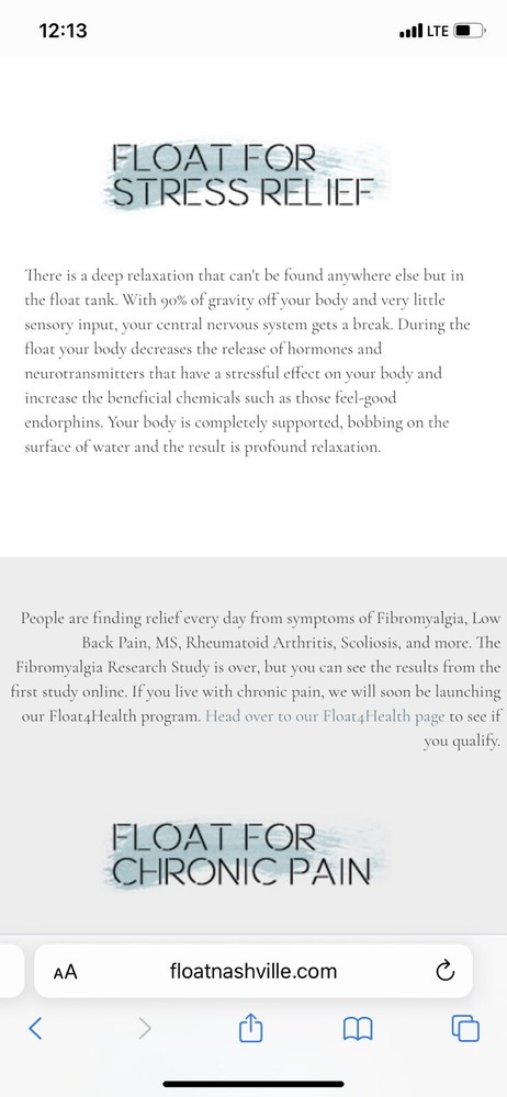 Float Nashville gift cards