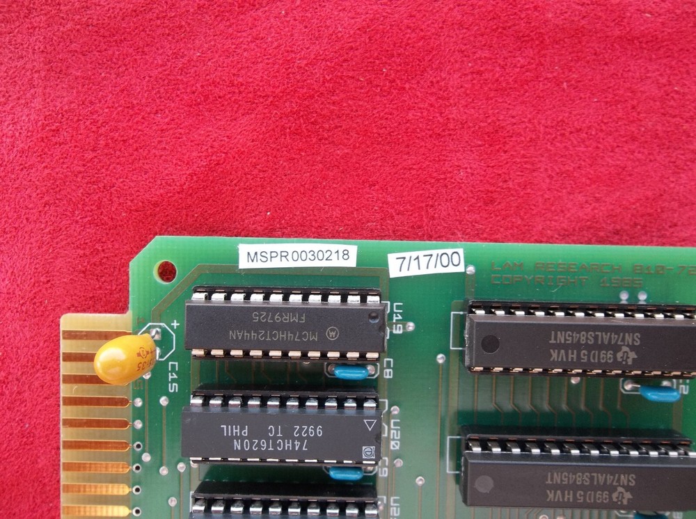LAM PCB 810-7215-1 rev E POWER DRIVER 9 23 4b