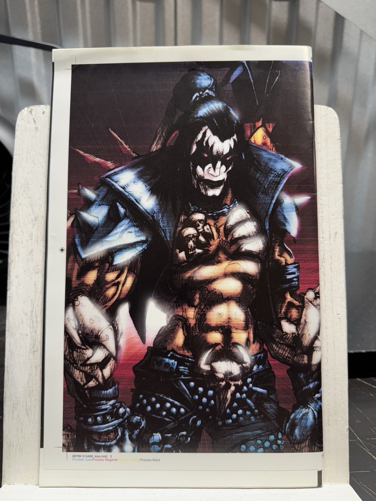 Kiss Legends Never Die 4k No.1 Comic Printers Proof Limited -250 Platinum