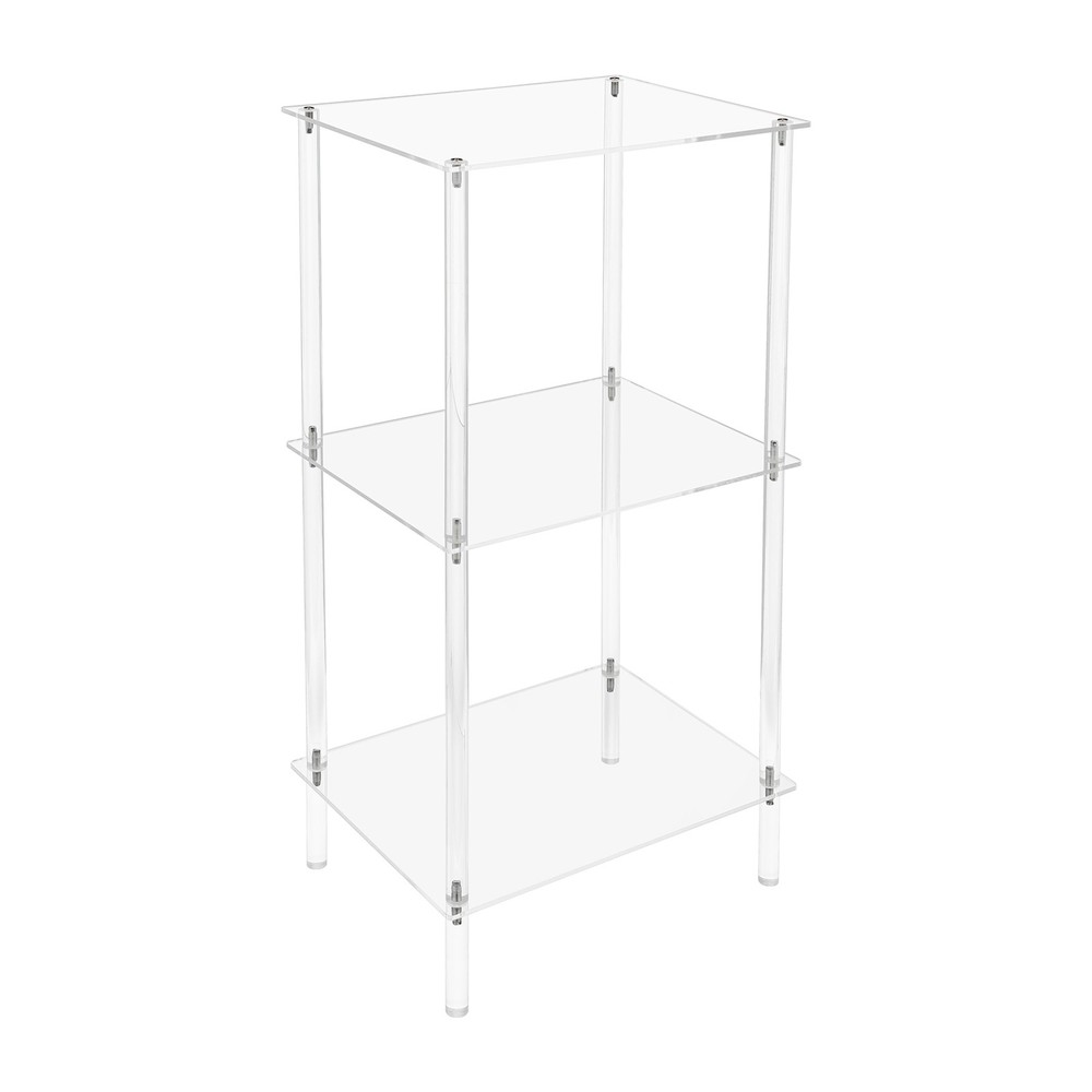 Acrylic Record Player Stand Clear Record Player Stand Rack Side Table/End Table