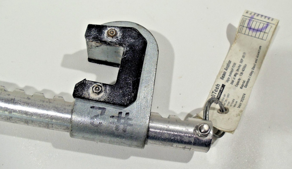 FallTech Trailing Beam Clamp Steel 7530