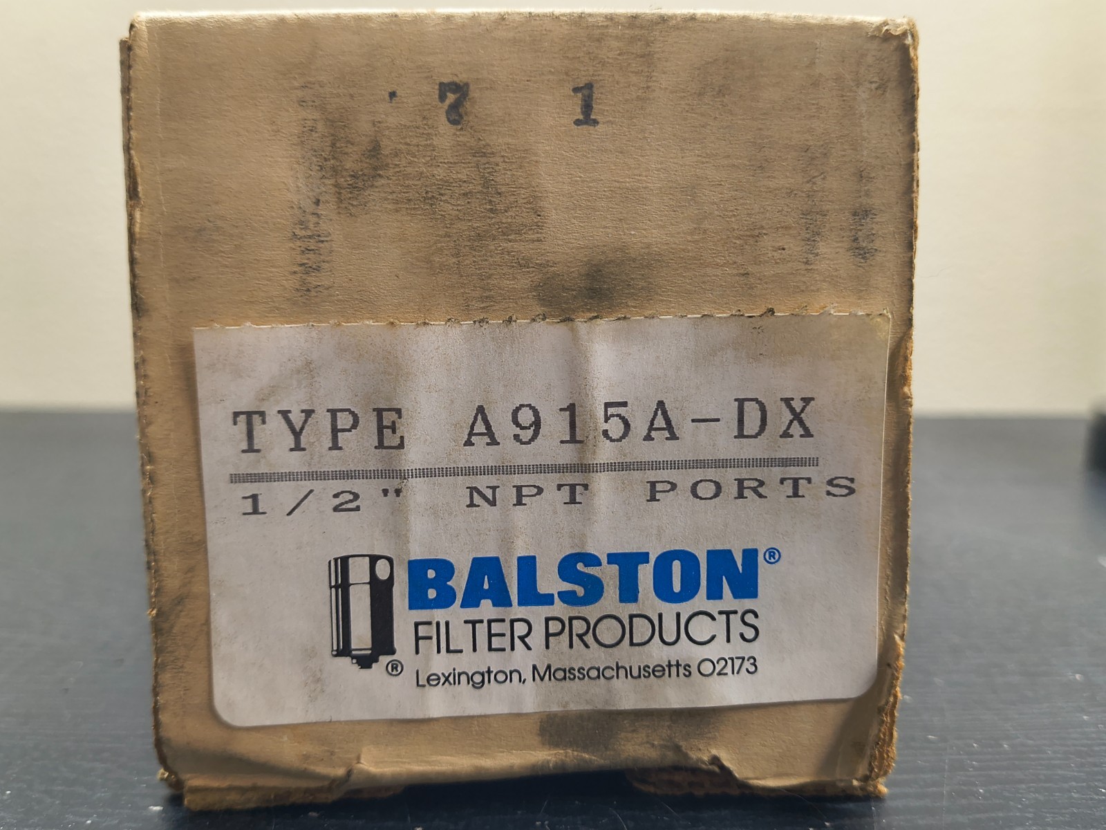 💥NEW BALSTON 3/4" NPT PNEUMATIC FILTER ASSEMBLY 250 PSIG @ 130°F A915A-DX