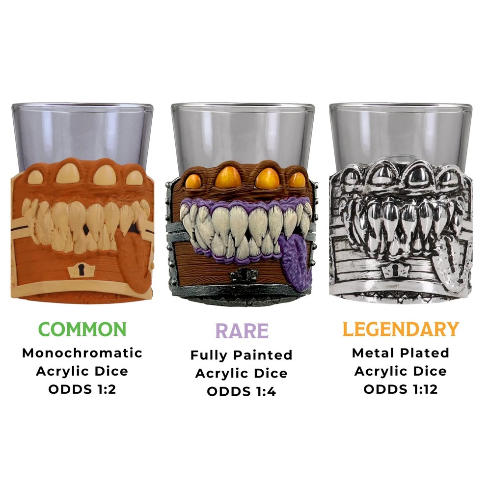 Dungeons & Dragons: Mini Dice Cups | Sirius Dice